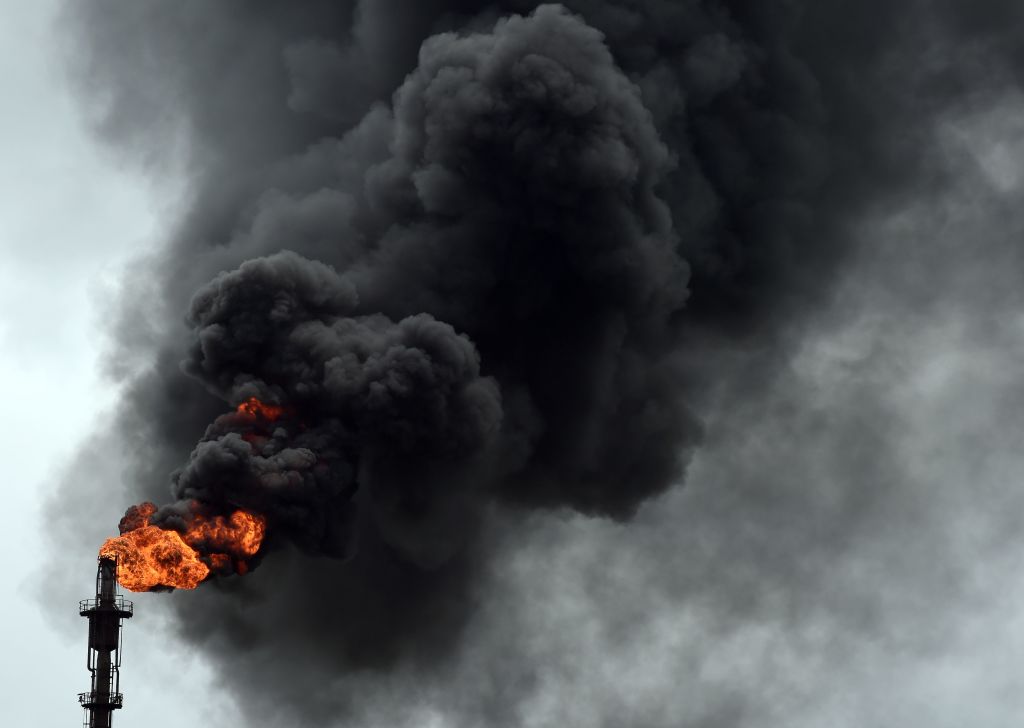 Niger Delta gas flaring